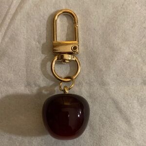 Red Apple Bag charm/Keychain (NWOT)